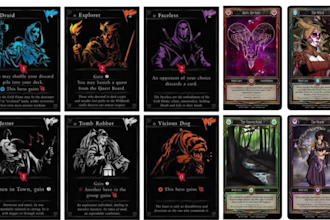 create video for a board games tabletop for kickstarter and 3d animation
