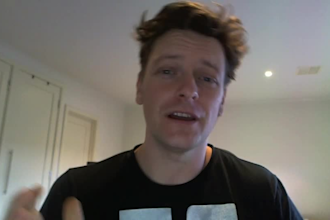 do an awesome video testimonial in an Australian accent