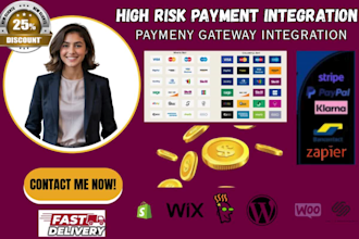 setup secure high risk payment with 2d 3d payment processor and merchant account