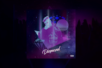design your album cover with free mockup visualisation