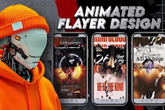 make animated motion flyer