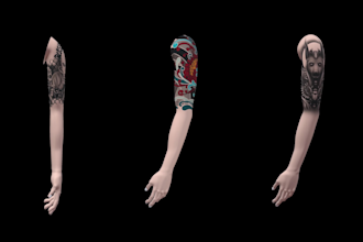 create custom tattoo design in any style
