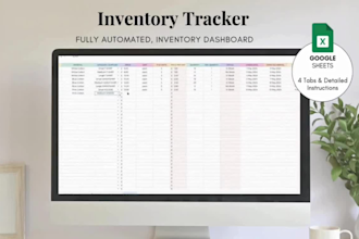 inventory tracker expenses for income budget, excel, google spreadsheet in excel