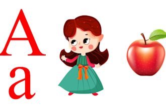 create 2d videos for kids learning and stories