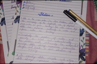 give services for handwritten assignments, note and letters