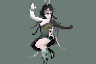 create pixel art characters and animations for your game