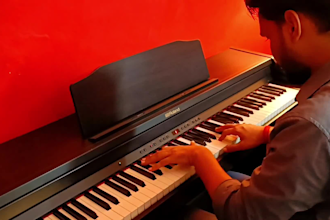 create beautiful custom piano background music for your videos or podcast