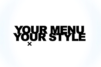 create a professional and modern qr digital menu for your cafe or restaurant