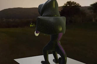 model a clay version of your character in blender
