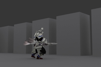 create 3d game character animation for you