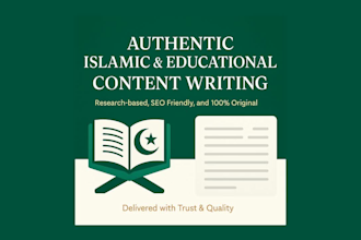 write authentic spritual and educational content