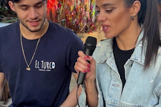 interview random people in miami street using your questions