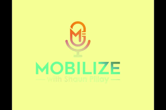 design high quality podcast logo for your music party