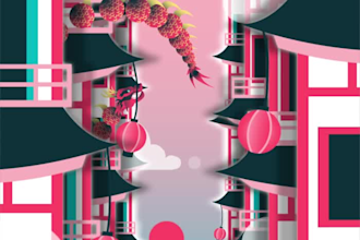 create vector illustrations for posters