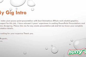 do modern business powerpoint presentation slides design