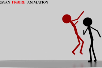 create viral and funny stickman animation videos stick figure cartoons