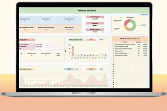 create sales tracker spreadsheet, template, dashboard in excel or google sheets