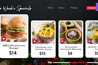 do modern and professional restaurant flyer and menu design