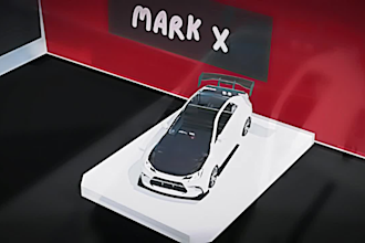 create 3d car model design for games