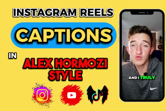 add captions and subtitles to instagram reels