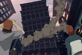 create 2d anime animation, 2d music video, or lyric video in anime style