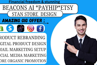 stan store, etsy stan store, beacons ai, payhip, gumroad ,stan store