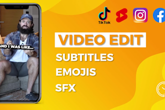 enhance your reels and tiktoks editing and subtitling
