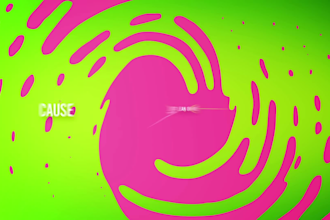 create an animated lyric video with motion graphics and text animation for songs