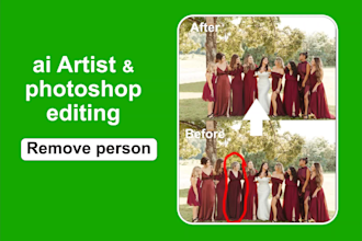 remove or add object using ai image editing and photoshop