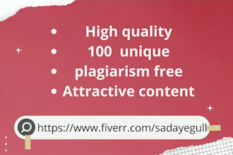 write SEO attractive articles for your website