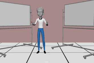do 3d character animation