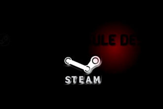 design steam capsule art game banner, game poster, game logo steam graphics