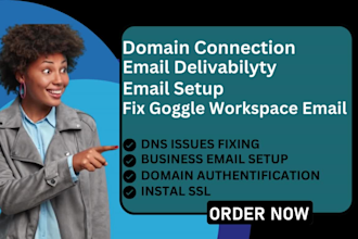 connect or transfer domain  subdomain to google site fix email trust flow wix