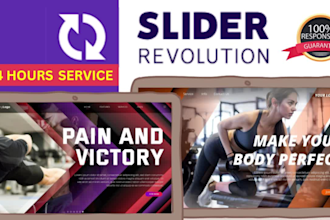 create outstanding responsive wordpress website slider with slider revolution