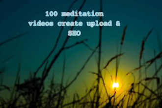 create meditation videos for youtube channel monetization