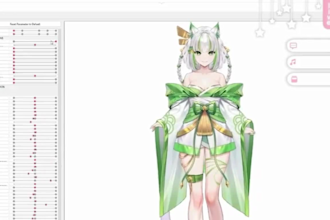 rig anime male 2d vtuber 3d vtuber live2d rig vtuber rigging vtuber commission