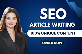 do electrifying SEO article writing for your website
