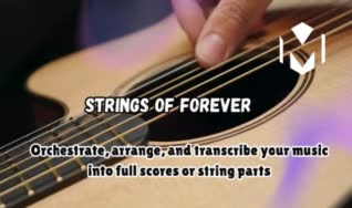 orchestrate, arrange, and transcribe your music into full scores or string parts