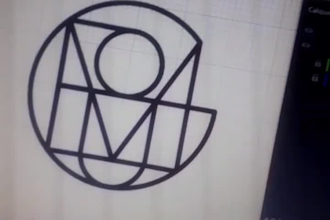 design a monogram logo with your name for  5 dollars