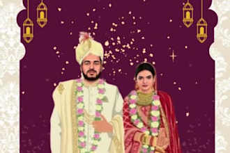 make amazing wedding digital invitations