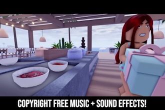 make roblox mini movie, video editing, script writing, voiceover, gfx