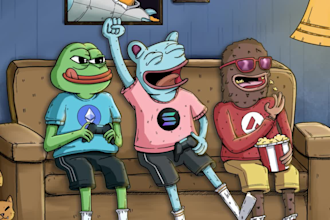 draw crypto characters in hilarious meme scenes
