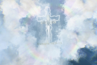 create a logo clouds flythrough