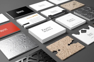 design a professional and modern business card