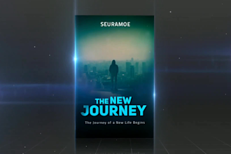 make a unique 3d book promo video and cinematic promotion