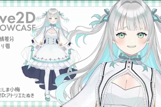 draw live 2d vtuber model 2d vtuber rigging anime vtuber live2d vtuber model