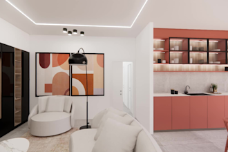 do 3d modeling sketchup and enscape or vray