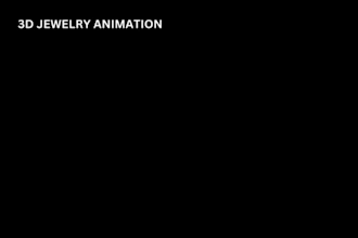 create 3d jewelry animation 3d jewelry cad design jewelry video ads 3d rendering