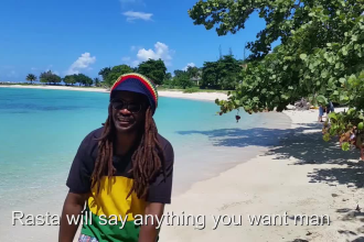 let rasta create an awesome video from a jamaican beach