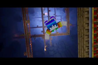 make a cinematic minecraft music video for your song